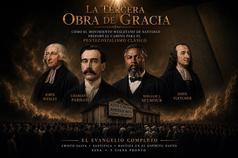 Las Tres Obras Gracia en la Tradición Pentecostal: Conversión, Santificación y Bautismo en el Espíritu Santo